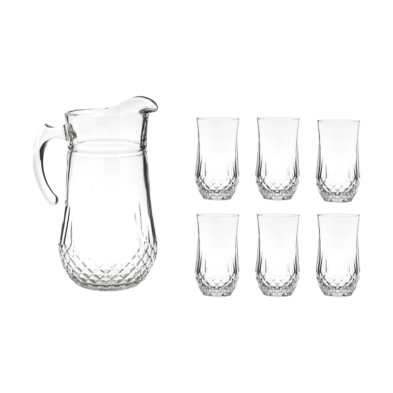 ست پارچ و لیوان 7 پارچه نوری تازه سری اپرا مدل 242102W