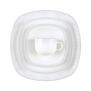 سرویس 73 پارچه چینی زرین کواترو طرح ادلین توسی