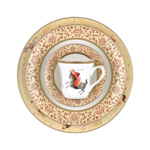 سرویس چینی 108 پارچه شهرزاد والندورفر چوگان 12 نفره چینی زرین