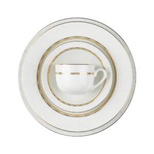سرویس چینی 102 پارچه ایتالیا اف هدیه طلایی 12 نفره چینی زرین