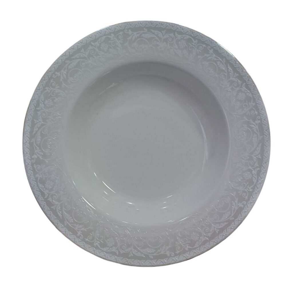 بشقاب گود 22 طرح سیلوان چینی زرین درجه عالی